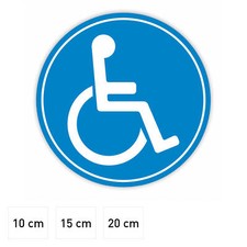 Rollstuhl-Magnet I Fahrzeug-Magnet f&uuml;r Auto, Behinderten-Transport, Rollstuhl