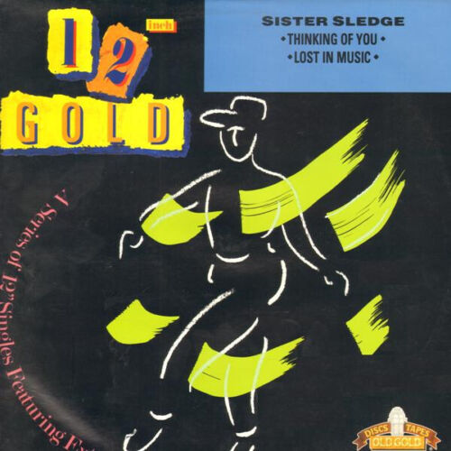 Sister Sledge ‎– Thinking Of You / Lost In Music 12 Inch Vinyl UK 1990 LIKE NEW* - Afbeelding 1 van 3