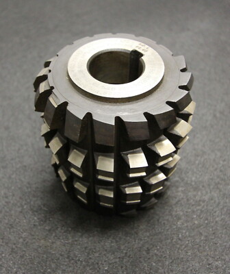 Keilwellenwälzfräser spline hob Kegelkeilprofil 6 Keile Ø100 x 102 x Ø32mm LKN