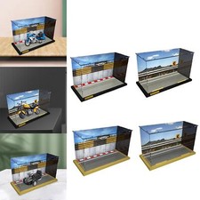 Collectible Display Show Case for 1/12 Scale Die Cast Models Cars Motorcycle