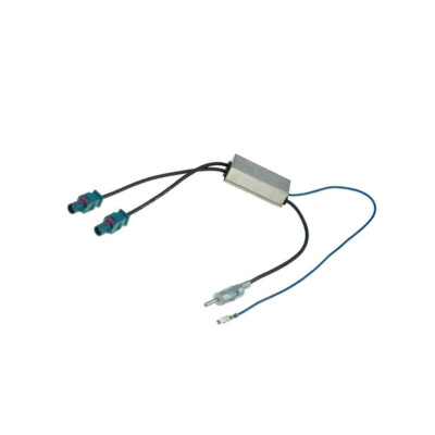ZRS-SA2FD-DIN Antennenseparator DIN-Stecker,Fakra-Stecker x2 4CARMEDIA