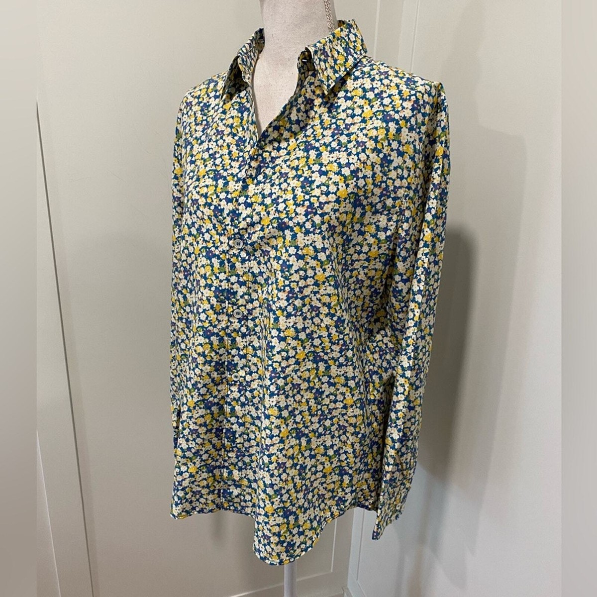 A.P.C. Floral Button Down Shirt View 2
