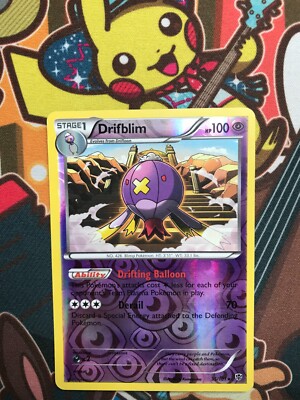 Drifblim Reverse 35/101 Plasma Blaster englisch Pokemon Karten NM-EX