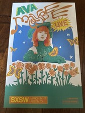 2023 Rare Ava Maybe SXSW Austin 11 X 17  Poster