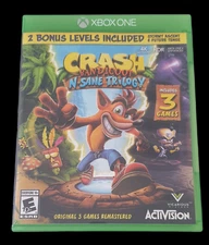Replacement Case (NO GAME) Crash Bandicoot N. Sane Trilogy Microsoft Xbox One