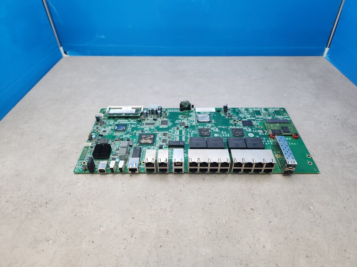 Fortinet Fortigate FG-100D-GEN4 Firewall Appliance Board | eBay Fortinet Fortigate FG-100D-GEN4 Firewall Appliance Board | eBay
