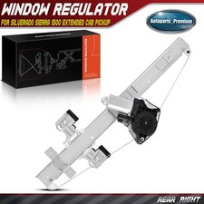 Power Window Regulator Wmotor Rear Passenger Right For Silverado Sierra Ext Cab Power Window Regulator Wmotor Rear Passenger Right For Silverado Sierra Ext Cab