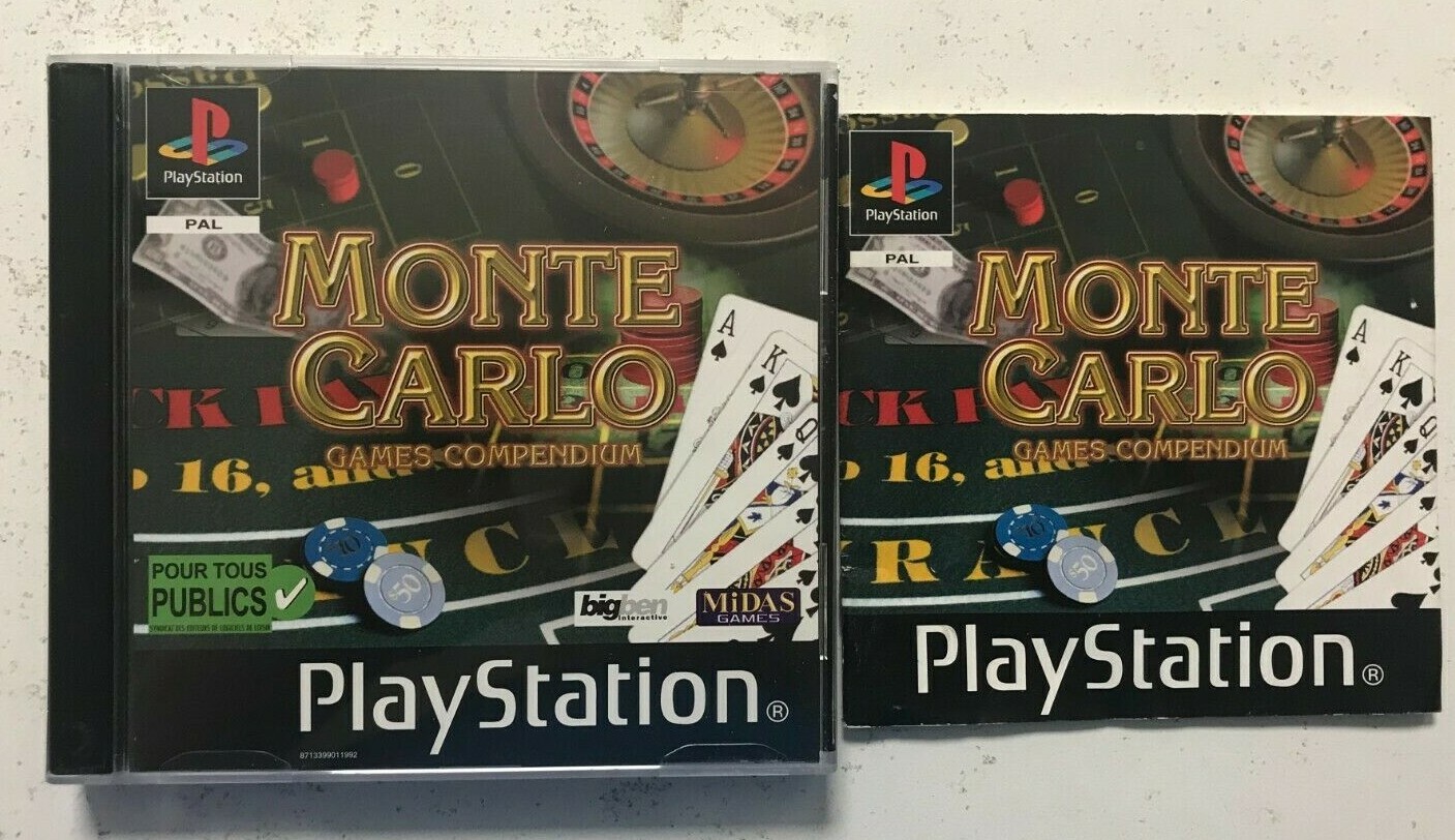 Monte Carlo Games Compendium Playstation Prix Photo Présentation