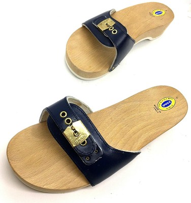 doctor scholl's wooden sandals