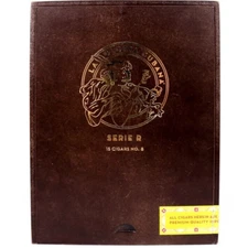 La Gloria Cubana No. 8 Serie R Empty Wooden Cigar Box 7.5" x 6" x 3.5"