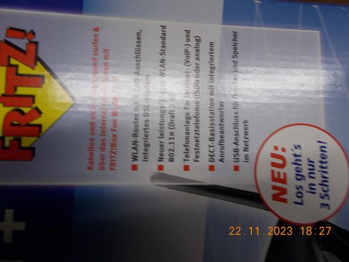 AVM FRITZ!Box 7270 v3 Telefon und WLAN Router - Bild 3 von 4