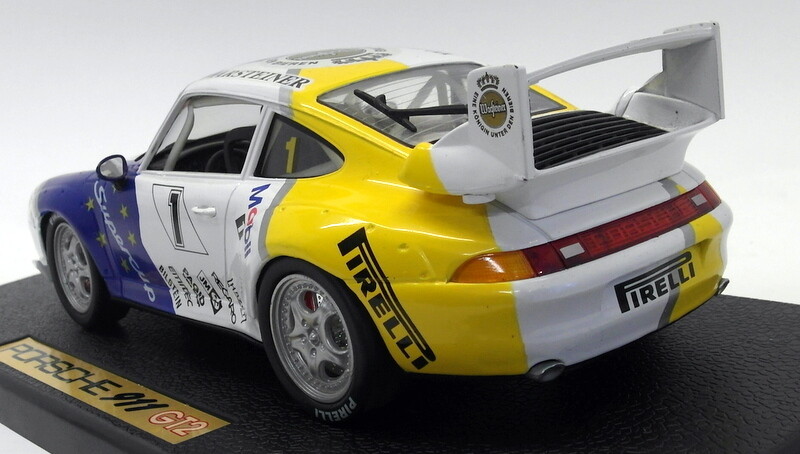 Anson 1/18 Scale Diecast - 30332-W Porsche 911 GT2 Supercup