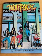 Wolfpack by Larry Hama & Ron  Wilson A Marvel Graphic Novel (1987, Softcover)