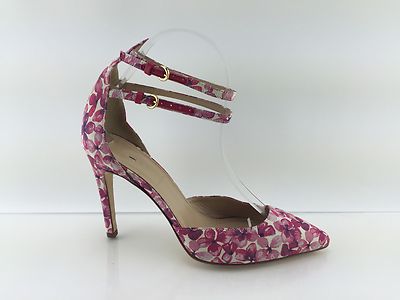 J Crew Women's Pink/Multi Color Heels