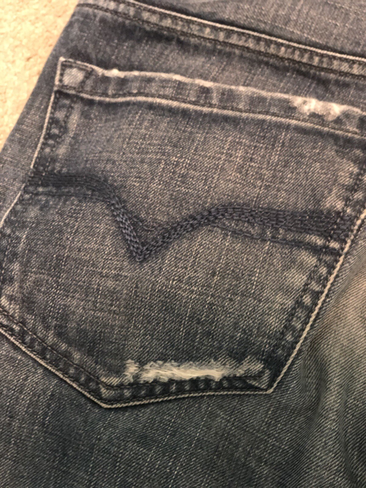 Vintage Diesel Jeans Men 32x30 Quratt Comfort Straight Stretch Medium