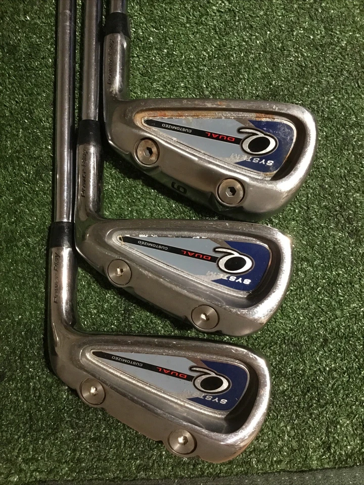 Power Play System Q Dual Customized Irons Set (4-PW, No 7i) Regular Steel Shafts - Image 3 of 4