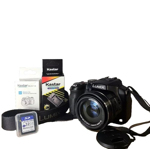 Panasonic Lumix DMC-FZ200 12.1MP Digital Camera w/Leica 24x Zoom