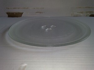 Mikrowellen Universal Drehteller 34 / L Durchmesser: 24,5cm. Drehkreuzaufnahme