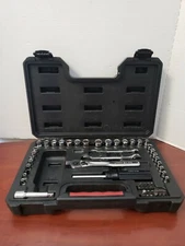 Craftsman 58 Piece Mechanics Tool Set In Case (See Details) c-x