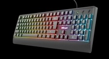 Trust Gaming Keyboard with LED Illumination and Media Keys Ziva. New And Sealed