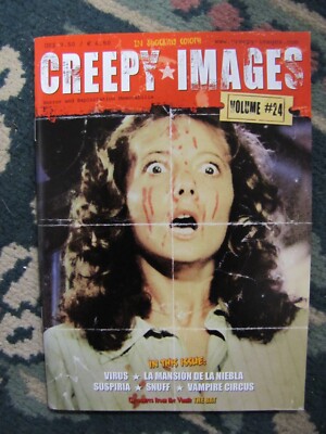 Creepy Images # 24  ( German )  Vampire Circus, Snuff & Virus   Brand new