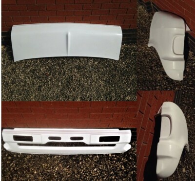 Bedford CF mk1 early Front Panel Set: Bonnet/Valance/Pair of