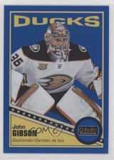2019-20 O-Pee-Chee Platinum Retro Rainbow Blue 73/149 John Gibson #R-7 l5j