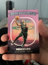 Panini 2024-25 NBA Hoops Skyview #1 Jaylen Brown Boston Celtics