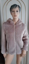 Webpelzjacke Gr. 36/38 (S/M), Mauve