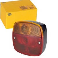 Hella RüCkleuchte Schluss Brems Blinklicht ECE 12V Rot Gelb 120Mm