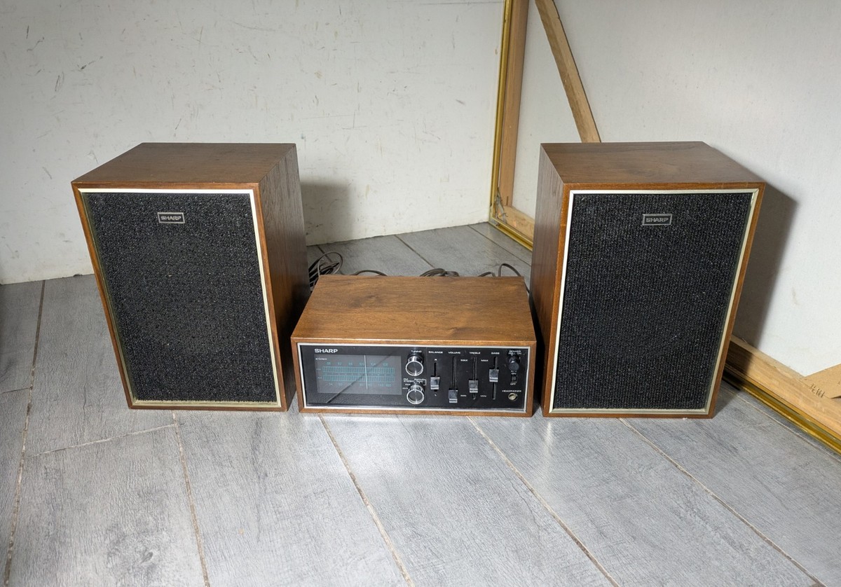 Vintage Sharp MPX-37 Solid State AM/FM Radio Multiplex Stereo