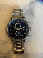 cccp mens watch cp7029. Blue dial. Stainless steel. Will need battery