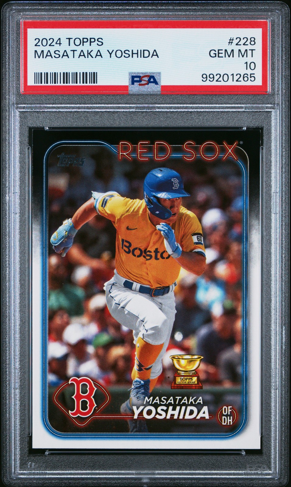 2024 TOPPS #228 MASATAKA YOSHIDA PSA 10