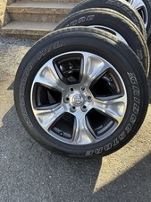 22dodge Ram 1500 Oem Laramie Wheels Rims 2674 With Bridgestone Dueler Tires