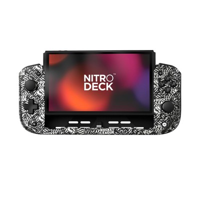 CRKD Nitro Deck - Professional Handheld Rocket League Silver Edition 