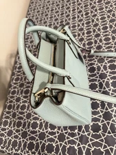 Kate Spade New York  LEIGHTON small Light Blue Satchel Purse Shoulder Bag