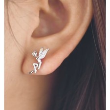 Fairy Earrings Petite Little Stud Fairy Jewlery