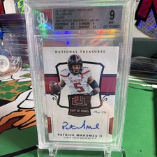 2018 Panini National Treasures Collegiate Football Cards 15