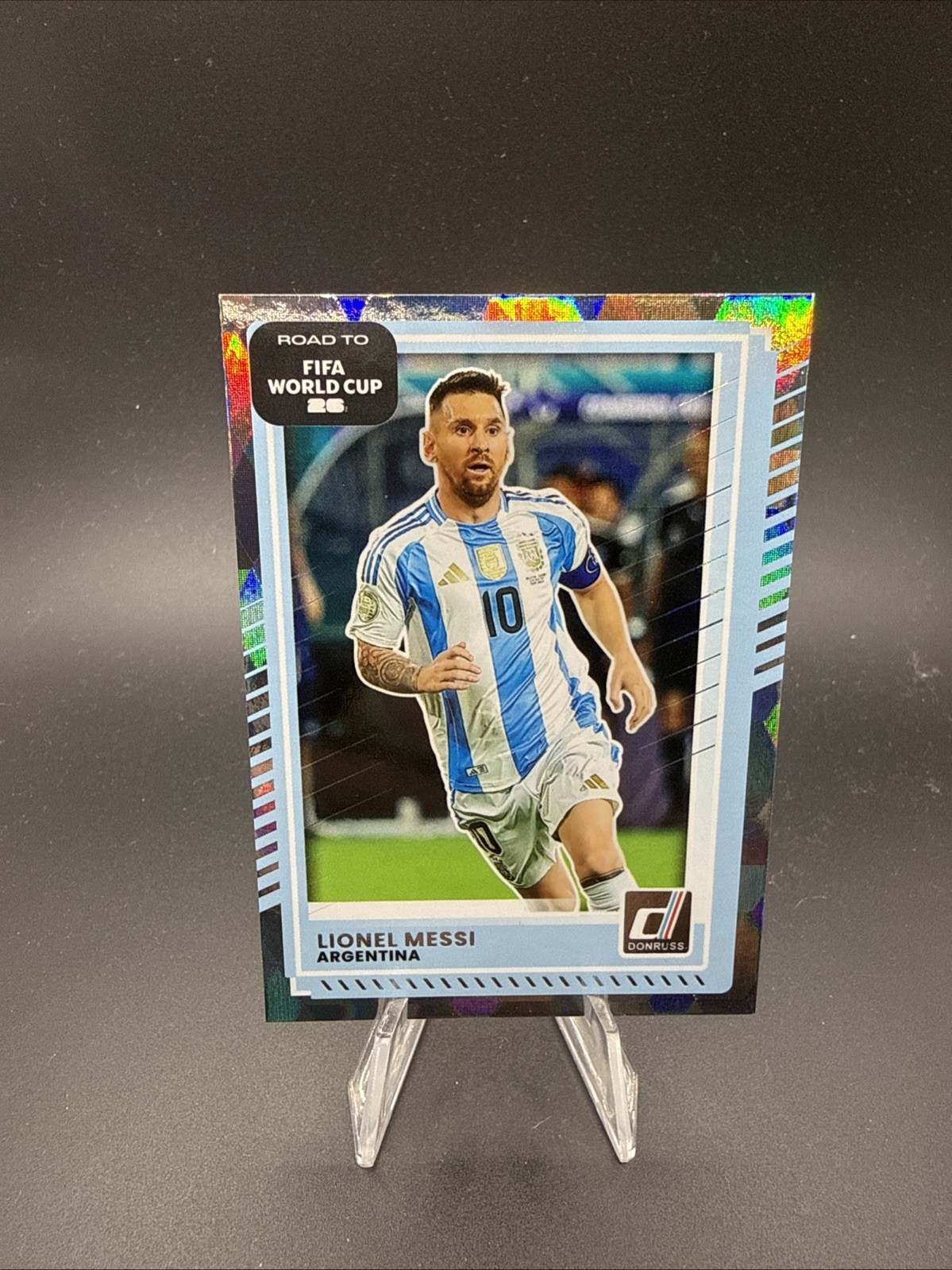 2025-26 Panini Donruss Road to Fifa World Cup - Lionel Messi #154 Optic Holo