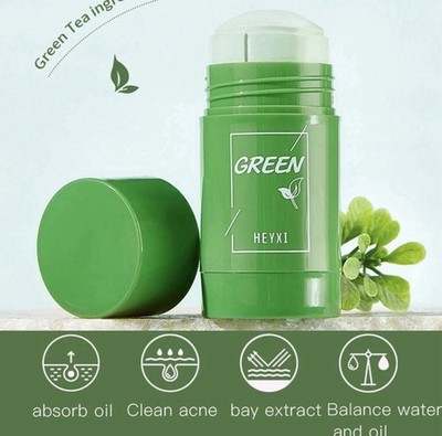 Clay Mask Green Tea Purifying Anti·Acne Deep Cleansing Mask Stick