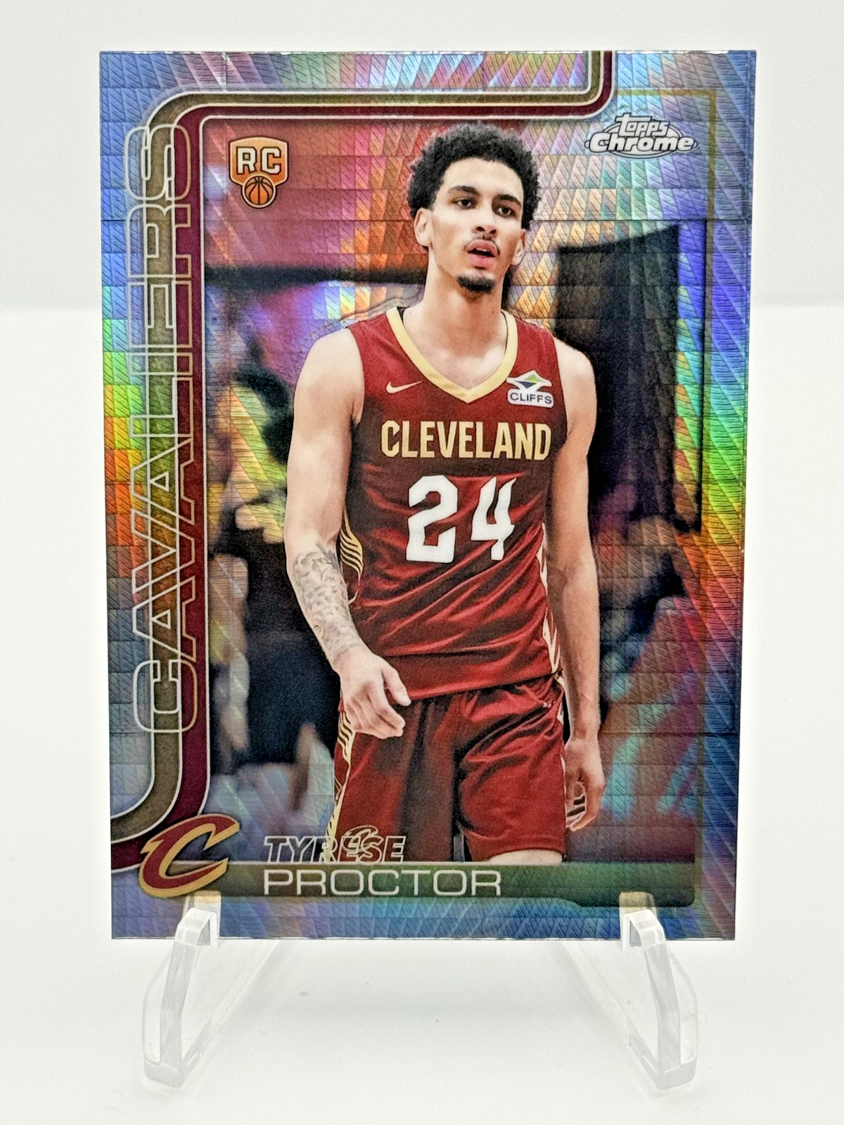 2025-26 Topps Chrome - Tyrese Proctor #300 Refractor (RC)