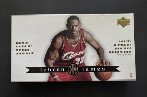 2003-04 Upper Deck LeBron James 32 Card Box Set Rookie RC w/2 Jumbo Cards INVEST