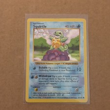 Squirtle 063/102 Base Set (Shadowless) Regular for sale online | eBay