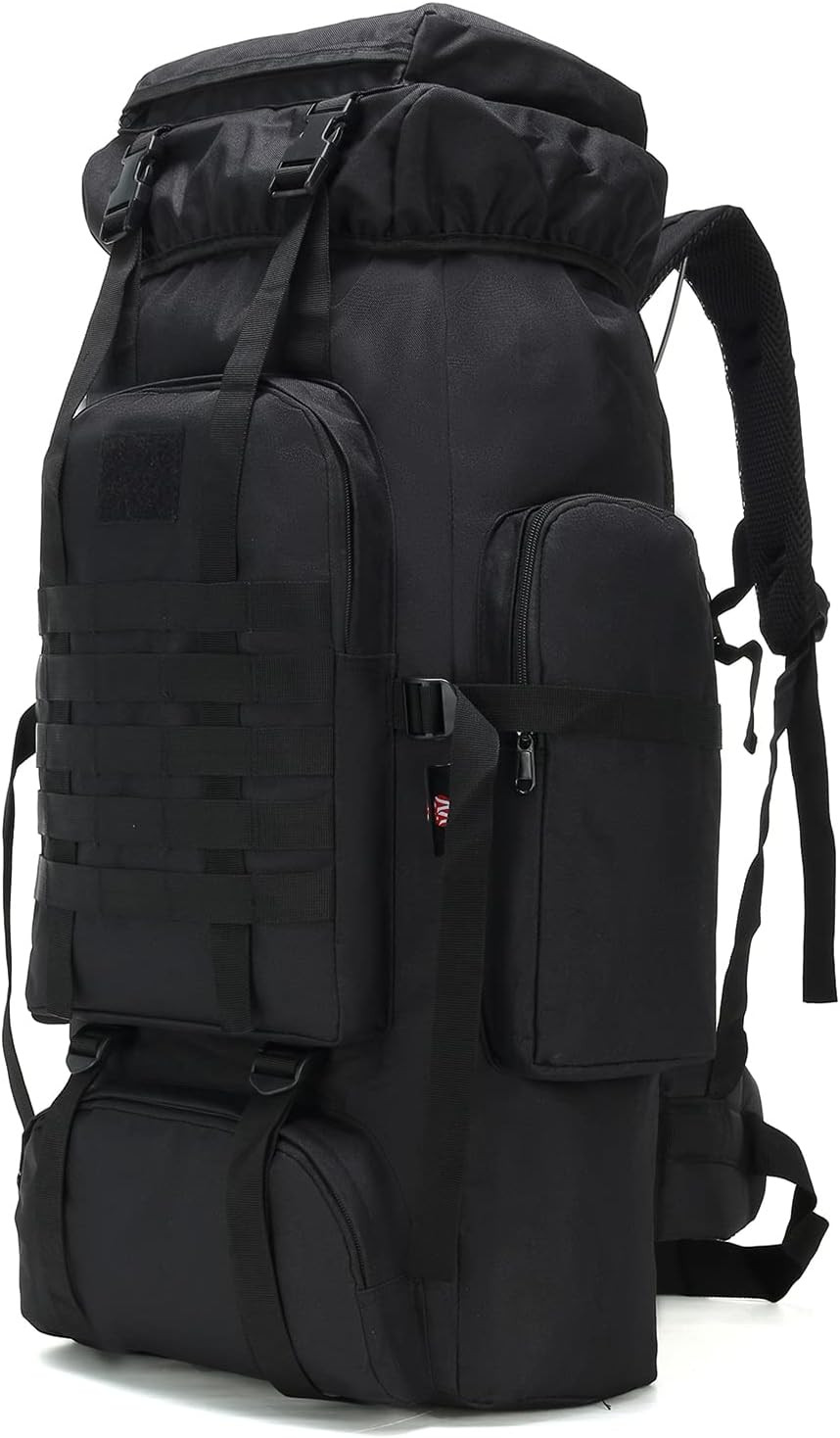 Hiking Backpack for Men 70L/100L Camping Military 70L, 70l-black-image