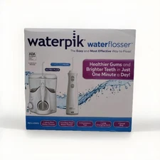 Waterpik Water Flosser Cordless Pearl Ultra Plus With 5 Accessory Tips Open Box
