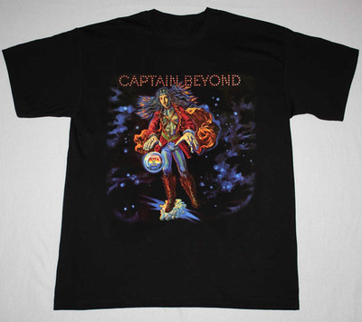 Captain Beyond -  Dawn Explosion Black T-Shirt  TP043Men's S-4XL T-Shirt TP043