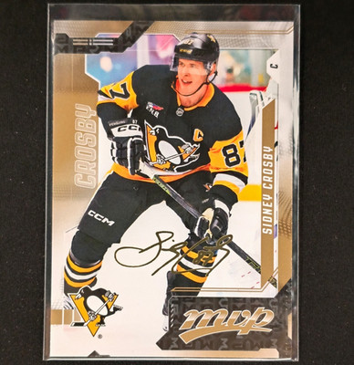Upper Deck MVP Hockey 2026-27 Sidney Crosby #153 Gold Script Penguins