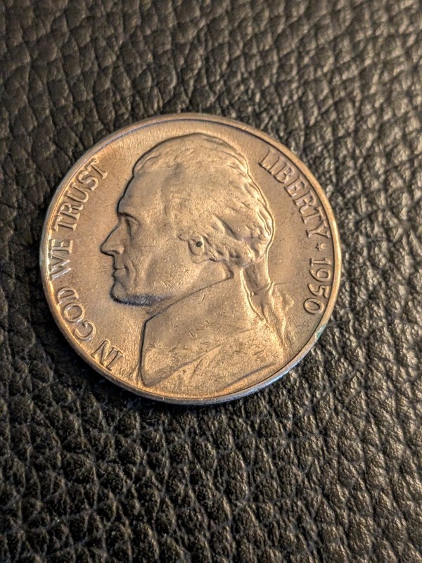 1950-D Jefferson Nickel -- Gem BU with Steps