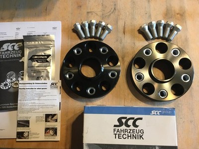 SCC Spurverbreiterung Spurplatten 2x30mm 5x112 Audi A3 A4 A6 R8 TT VW Scirocco