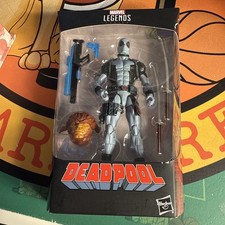 Marvel Legends Deadpool Gray X-Force Build A Figure BAF Sasquatch Hasbro New